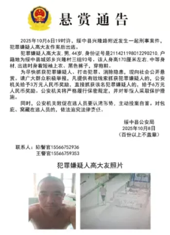 辽宁绥中刑案高大友